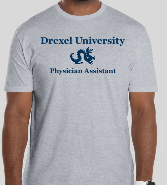 DREXEL PA SHORT SLEEVE TEE - HEATHER GREY