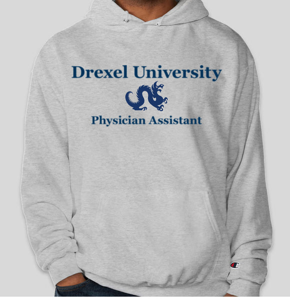 DREXEL PA HOODIE - HEATHER GREY